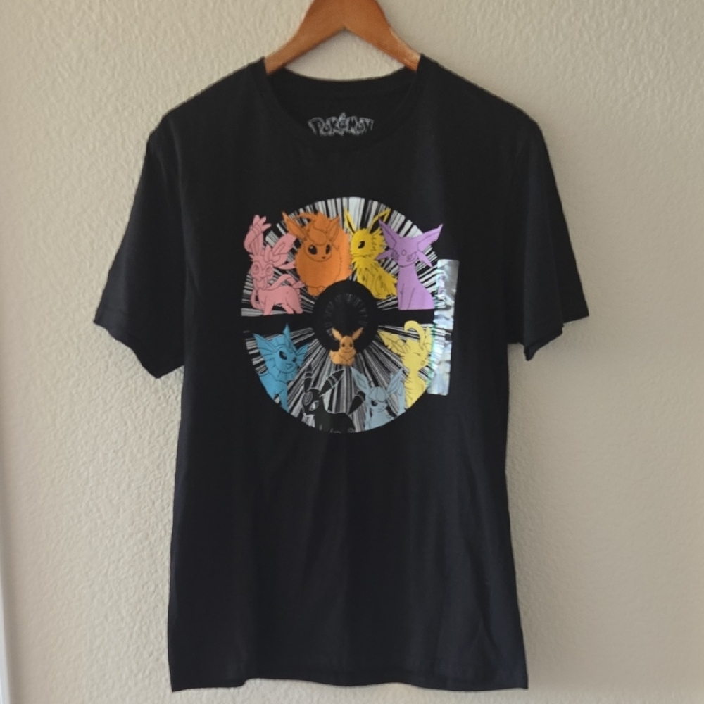 Hybrid Apparel Black Graphic Tee